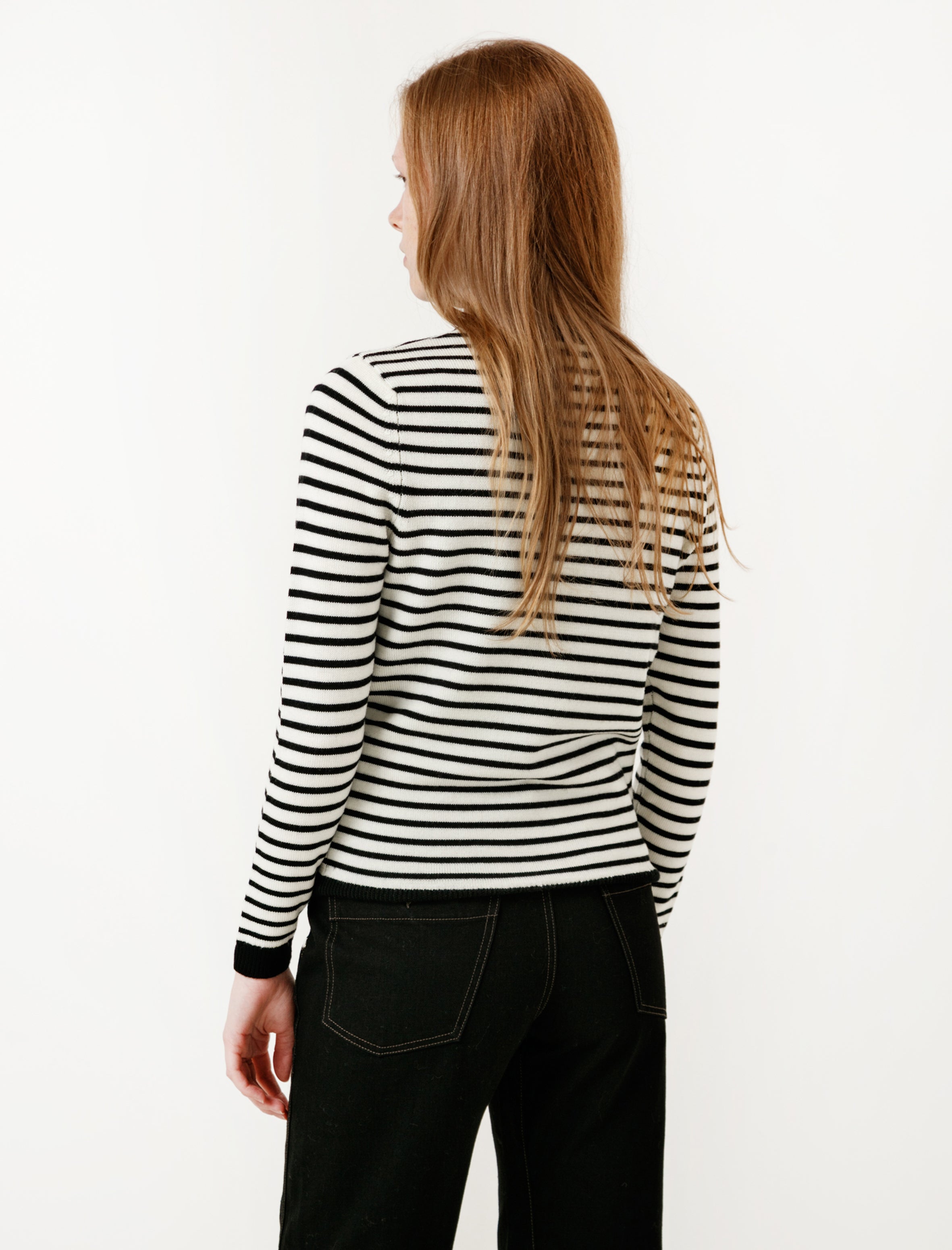 Shrimps Nessa Hearts Jumper Black/Cream