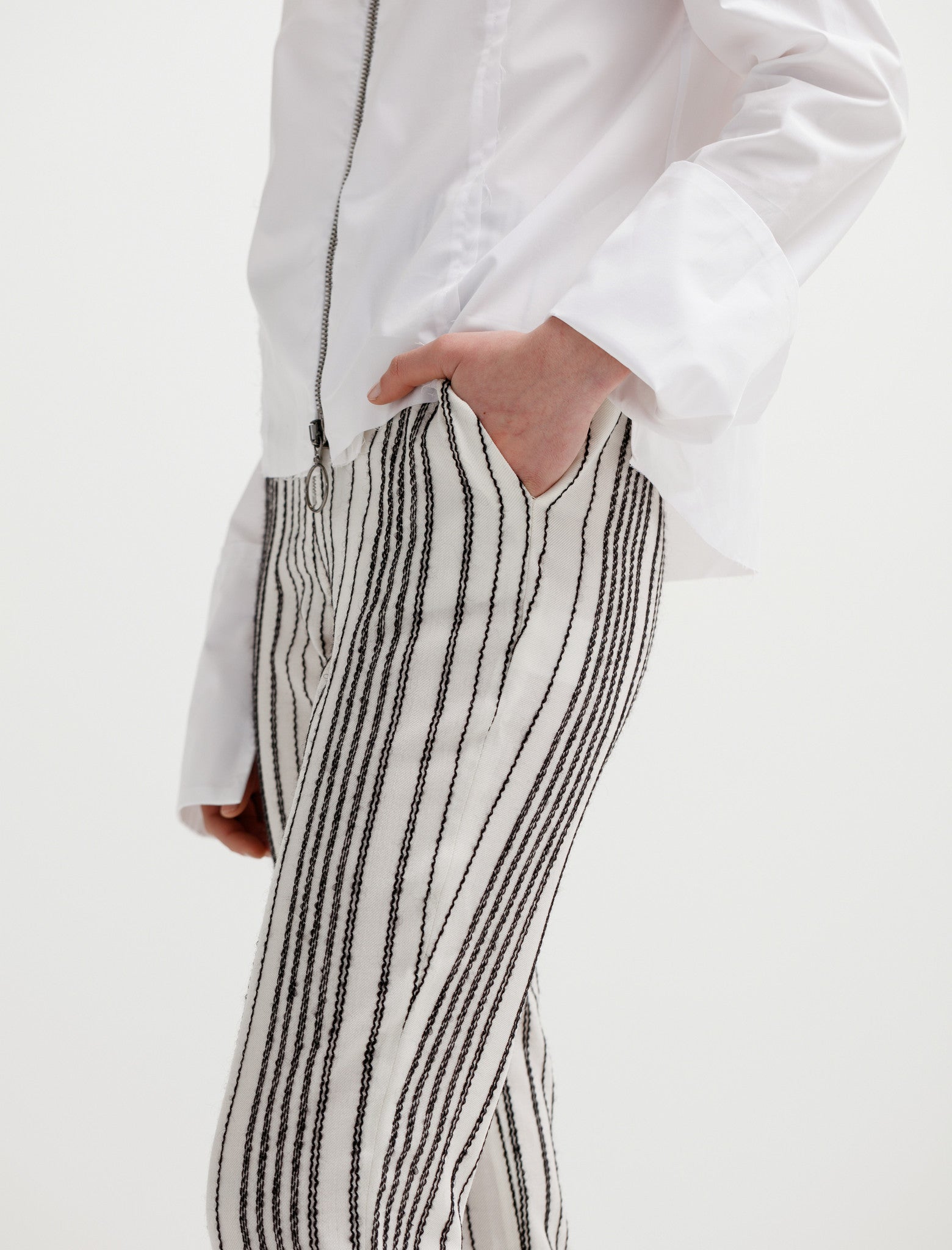 Etienne Deroeux Roberta Zip Pants