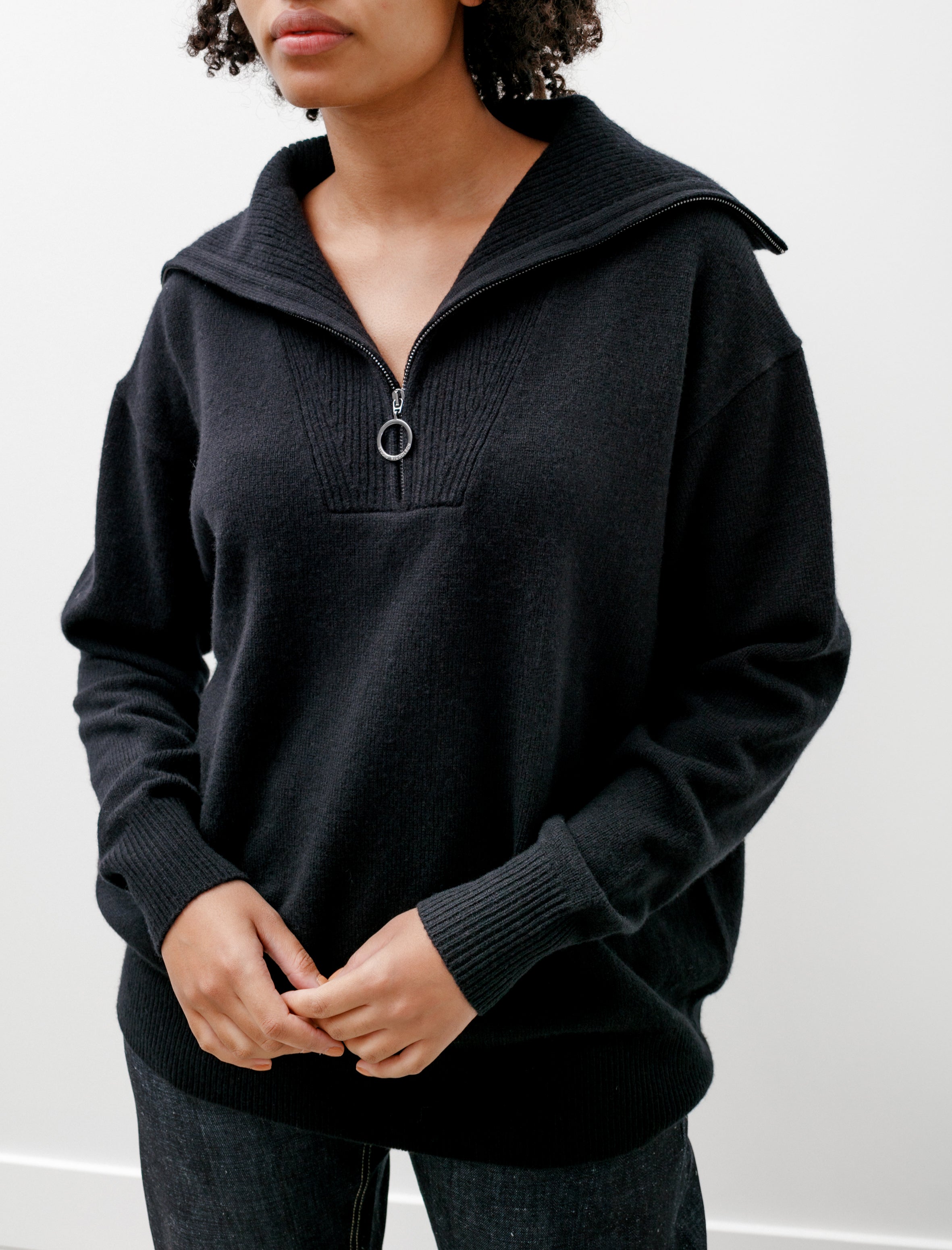 Studio Nicholson Gwyther Lambswool Oversized Zip