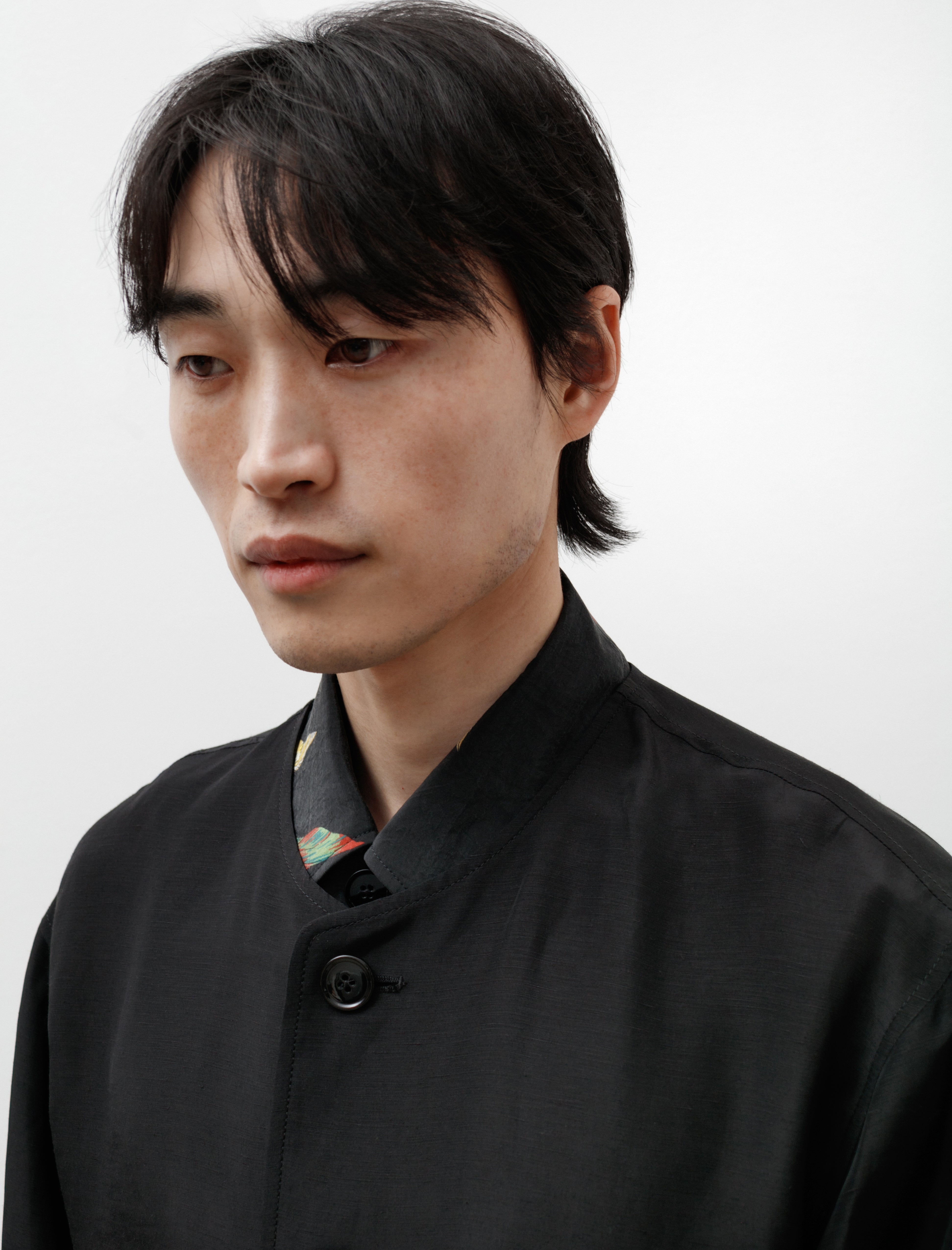 Relaxed Blouson Black