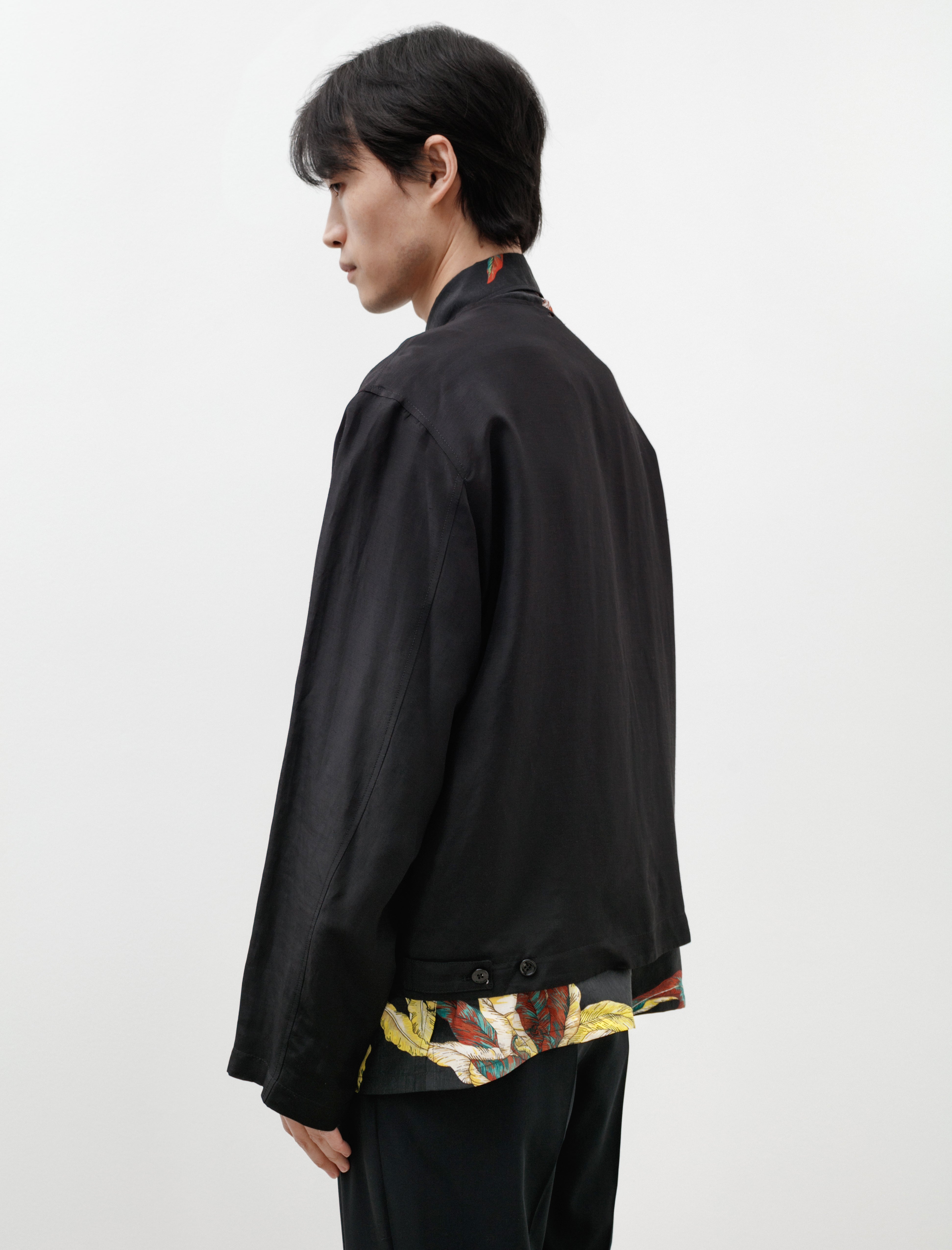 Relaxed Blouson Black