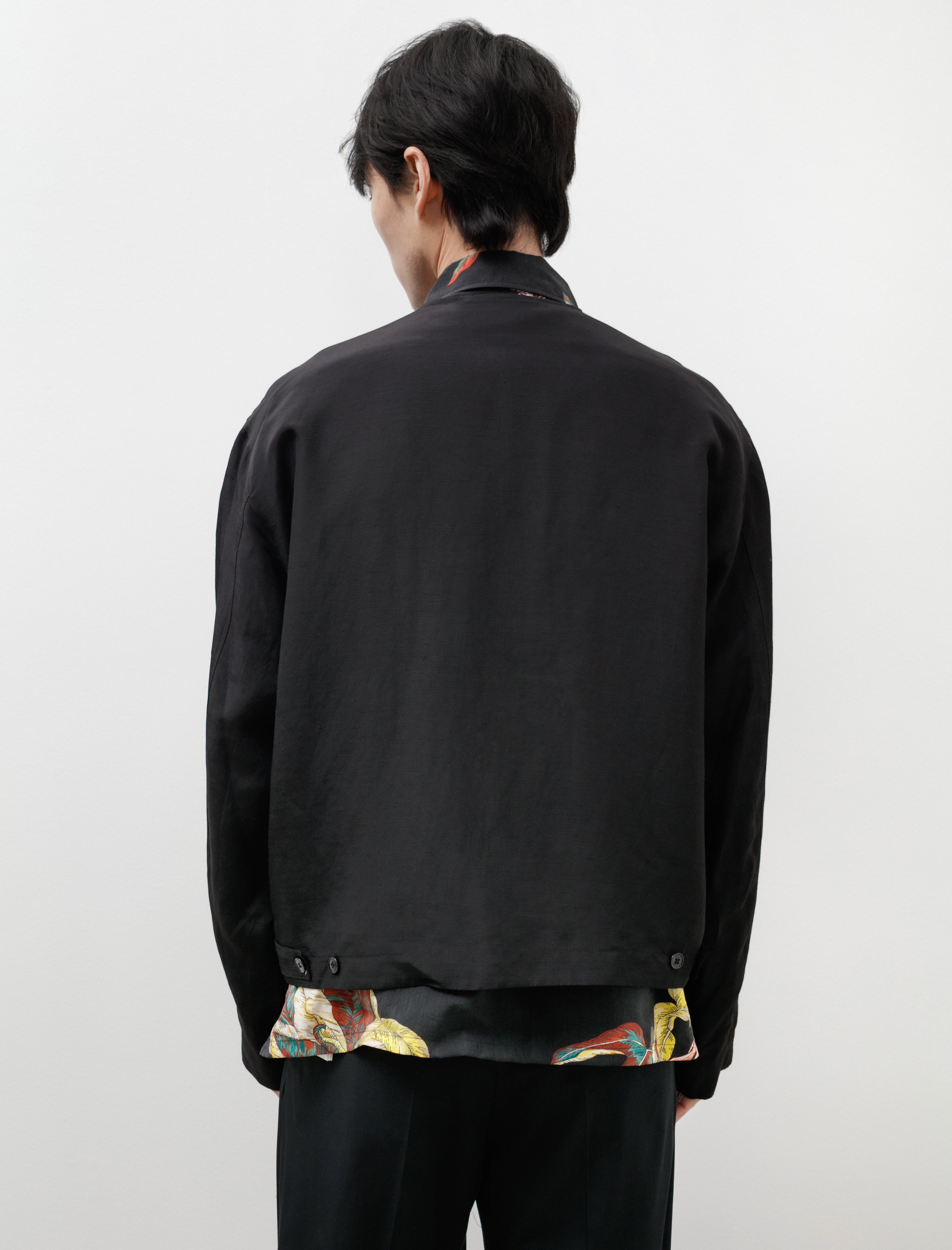 Relaxed Blouson Black