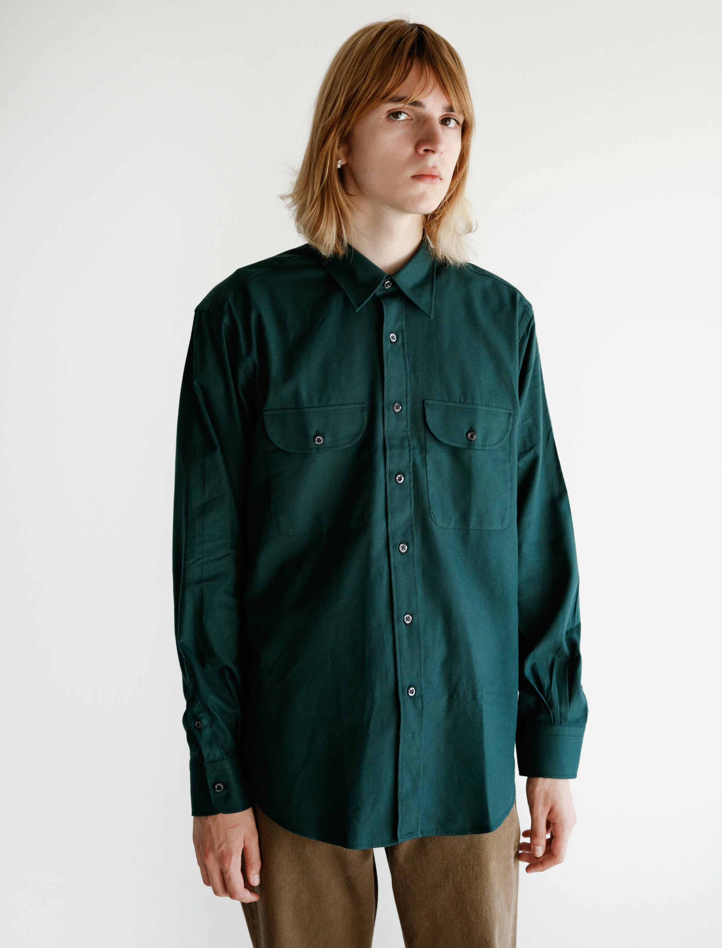 Cobra S.C. Double Pocket Shirt Jag Green Flannel