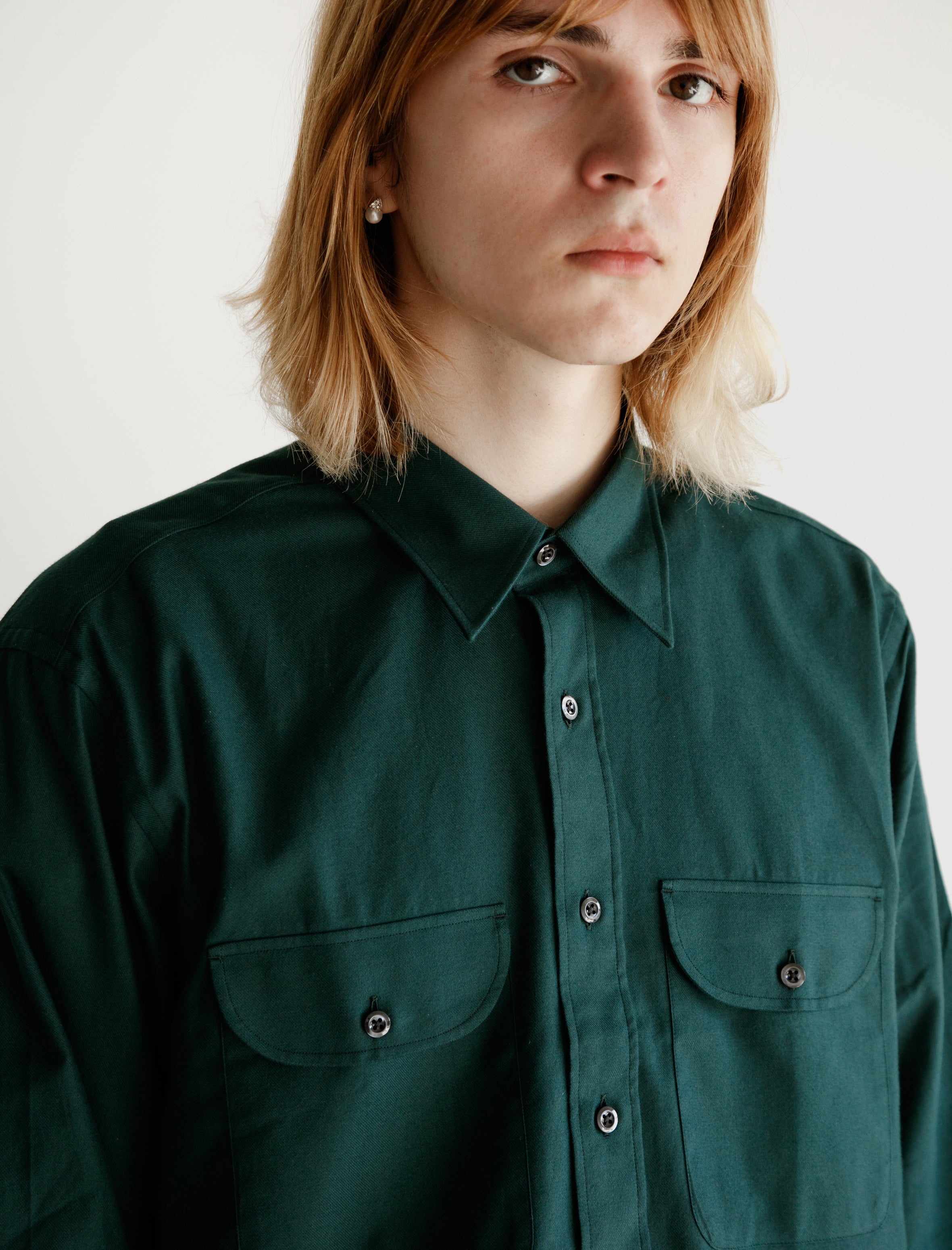 Cobra S.C. Double Pocket Shirt Jag Green Flannel