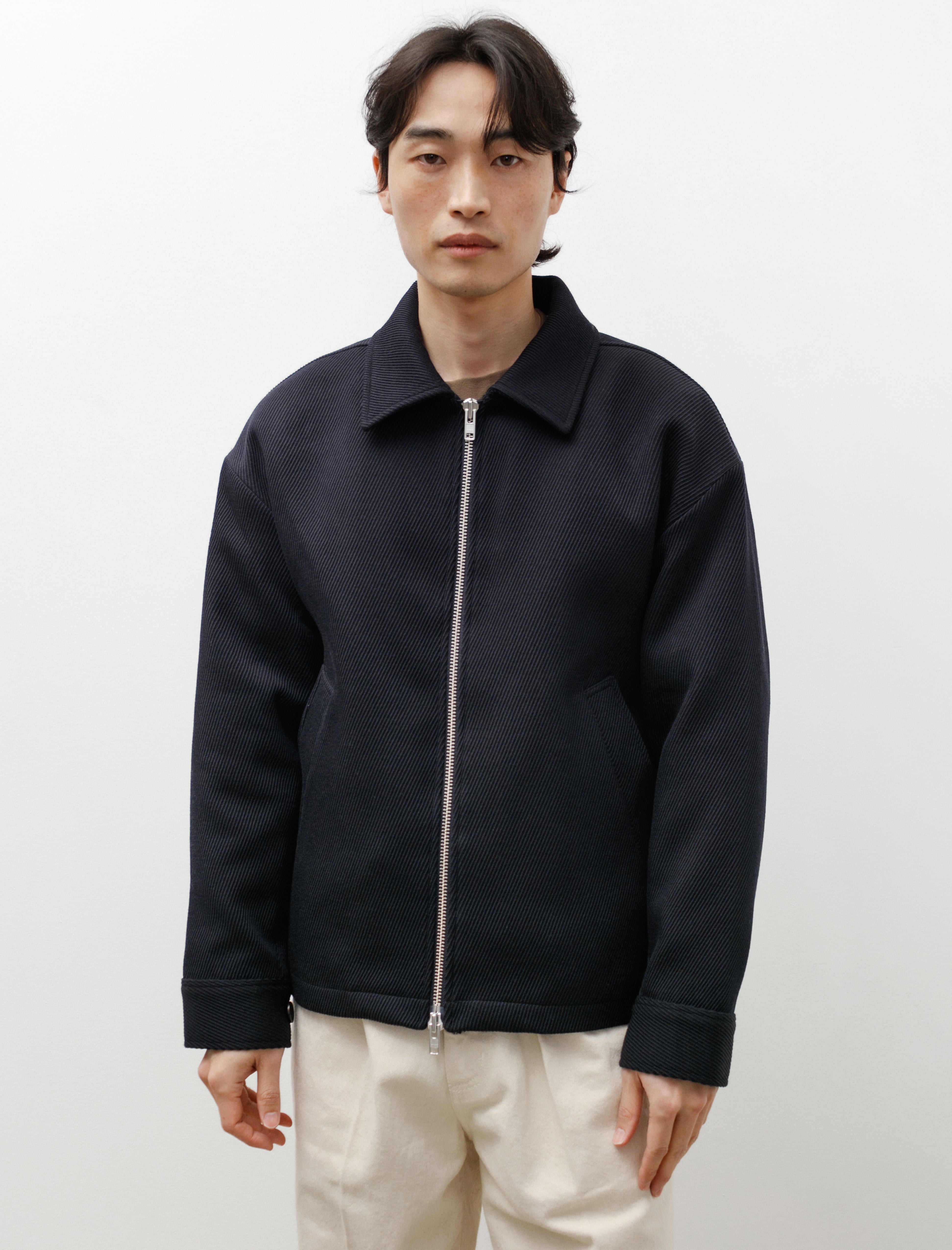 Mail Jacket Dark Navy Whipcord