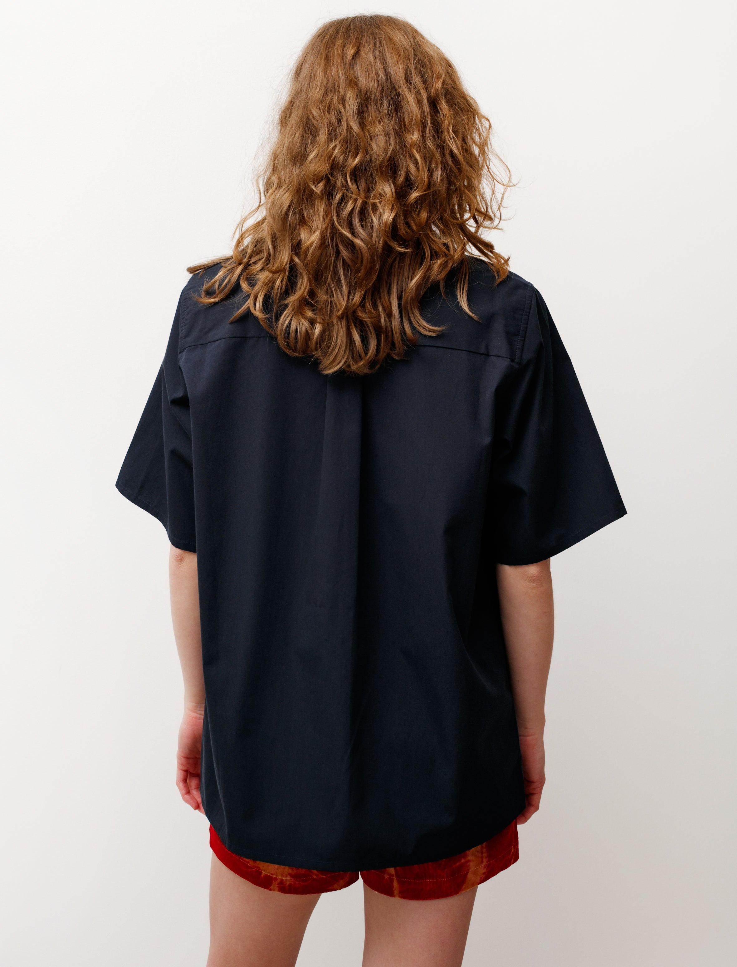 SS School Shirt Navy