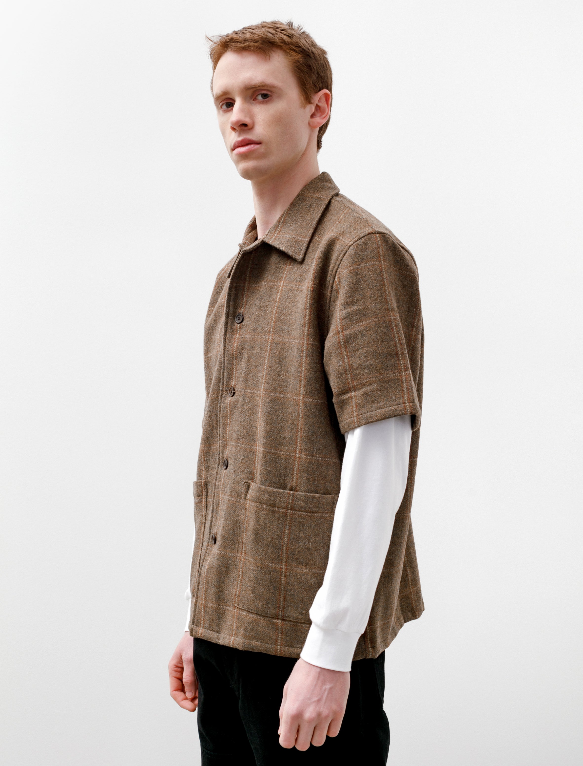 Our Legacy Elder Shirt Short Sleeve Country Wool – Neighbour