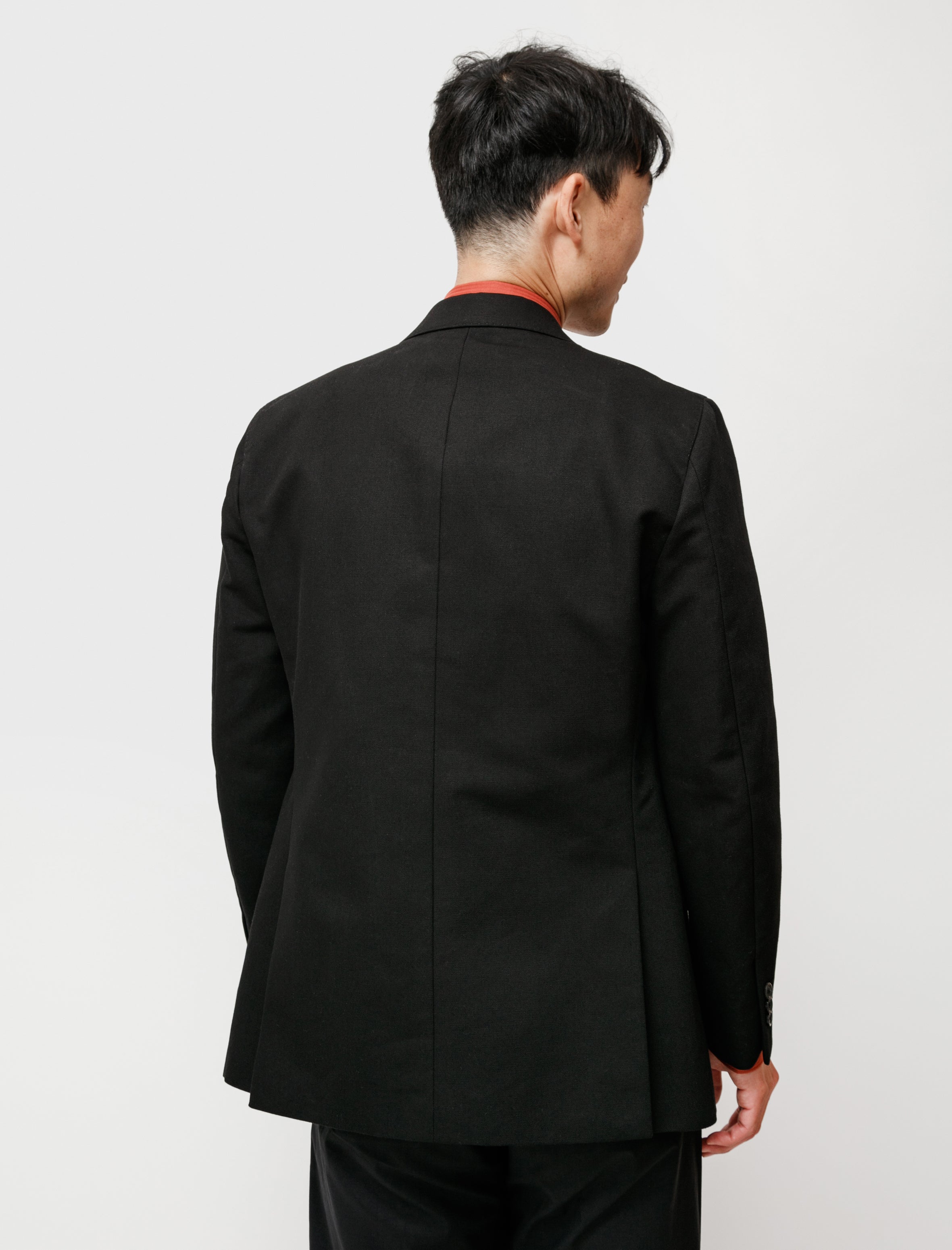 Cobra SC Notch Lapel Jacket Black Canvas