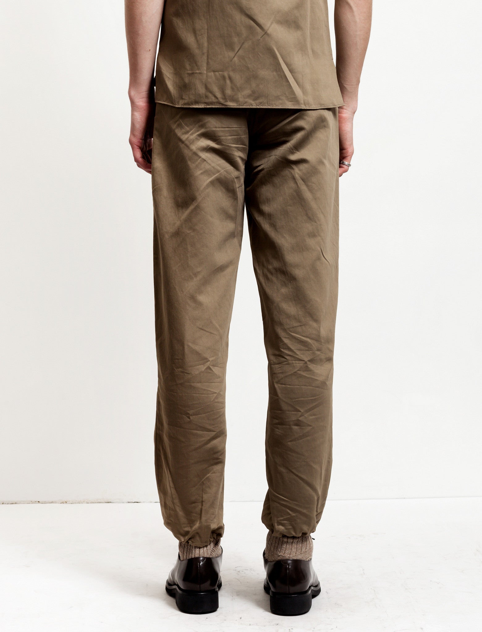 1205 Elasticated Cuff Trouser Khaki