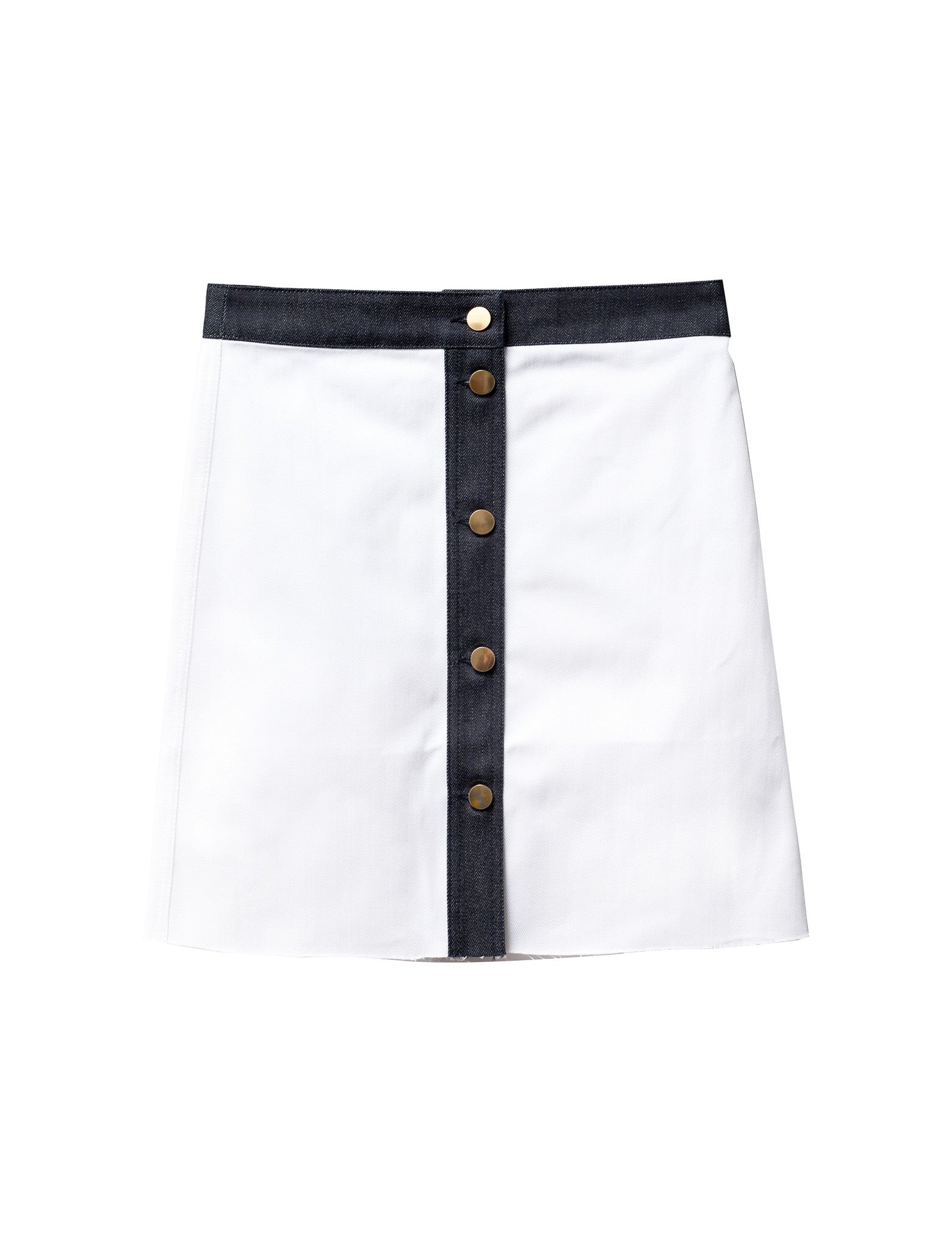 Etienne Deroeux Leona Denim Skirt